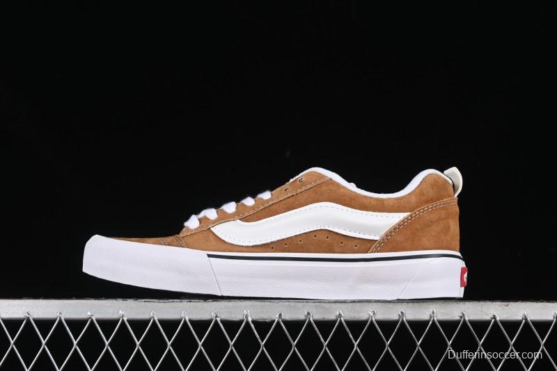 Vans Classics Knu Skool Retro Sneakers with Enlarged Toe and Thickened Trim - VN000CS0BR0