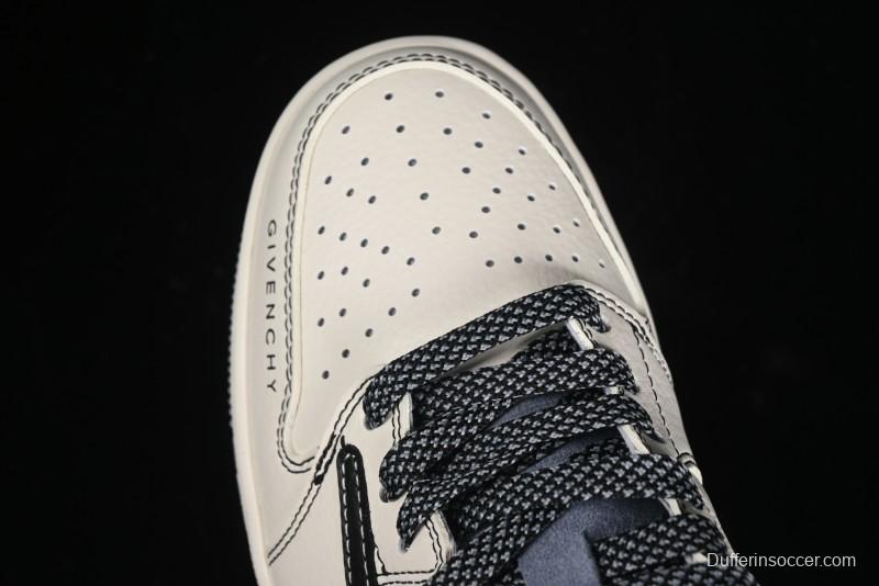 Nike Travis Scott x Fragment Design x Air Jordan 1 Low OG SP AJ1 Low Top Casual Sneakers - XY2688-111