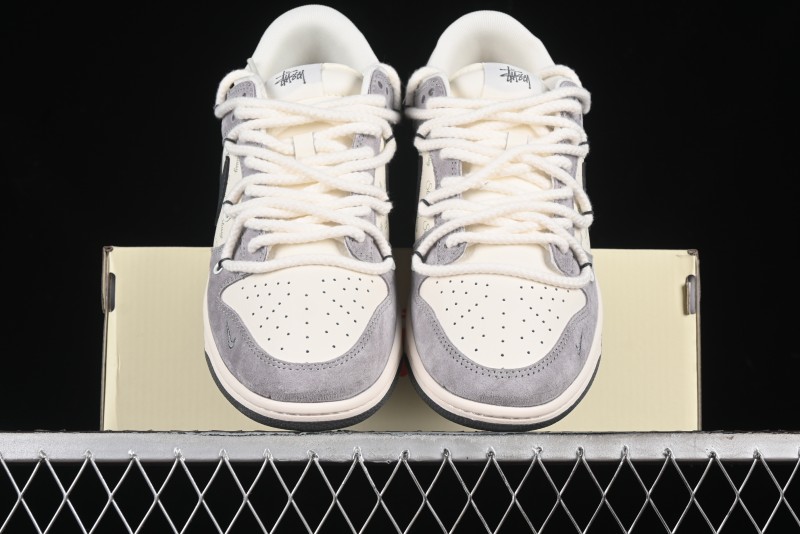 Nike SB Dunk Low Stussy Anniversary Custom Low-Top Casual Skate Shoes - SJ2068-295