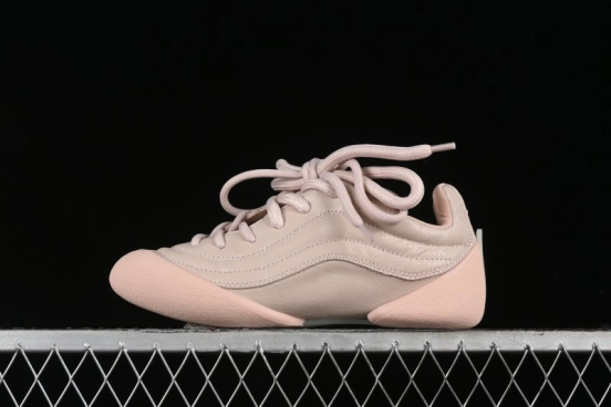 Alexander McQueen Flexion Retro Sneakers in Pink with Anatomical Design and Split Sole - 2024s