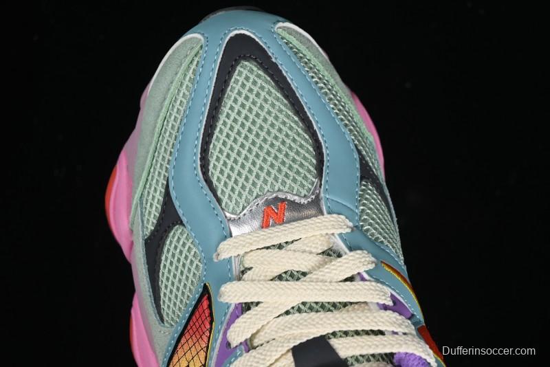 New Balance Joe Freshgoods x New Balance 9060 Retro Casual Running Sneakers with ABZORB Cushioning - U9060WRB