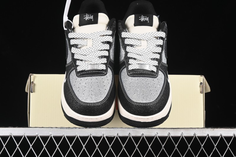 Nike Air Force 1 '07 Low Stussy Collaboration - Starry Sky Low-Top Casual Sneakers - XZ1968-518