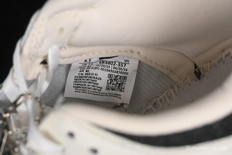 Nike SB Dunk Low LV Collaboration - Beige Black Printed Denim Anniversary High-End Custom Low-Top Casual Skate Shoes - XB3802-357