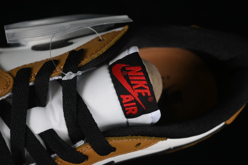 Nike Air Jordan 1 Low OG AJ1 Black Brown Low-Top Lifestyle Basketball Shoes - CZ0790-107