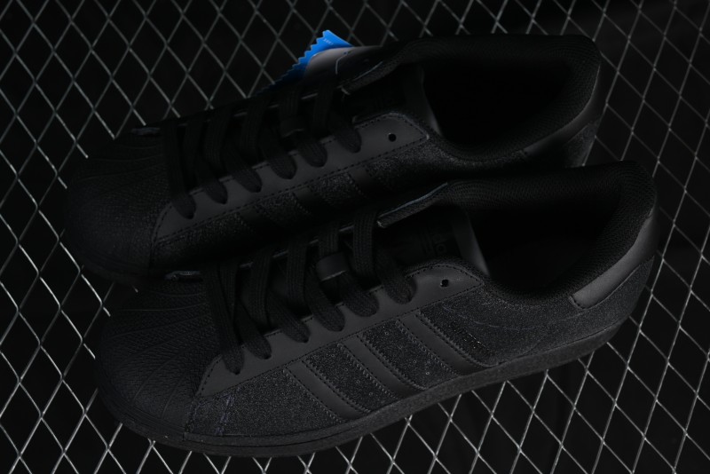 Adidas Superstar EG4961 Black Star Shell Toe Casual Sneakers - EG4961