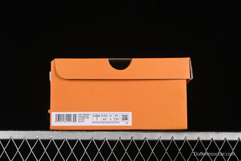 Nike Travis Scott x Fragment Design x Air Jordan 1 Low OG SP AJ1 LV Collaboration - LX1988-105