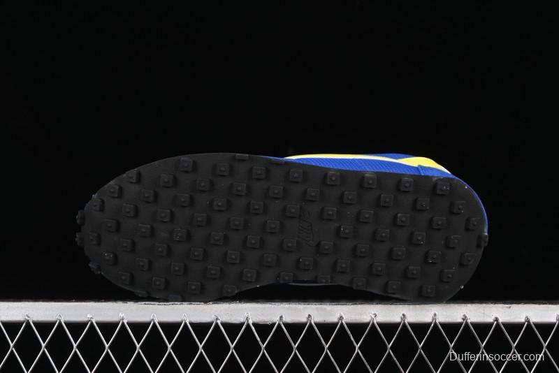 Nike Stussy Roshe Run LD-1000 Comfortable Versatile Non-Slip Durable Waffle Low-Top Casual Running Shoes - FQ9079-400