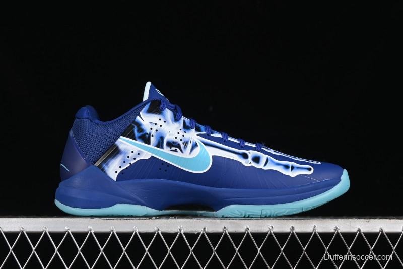 Nike Zoom Kobe 5 X-ray Halloween Glow-in-the-Dark Professional Basketball Shoes - HJ4303-400