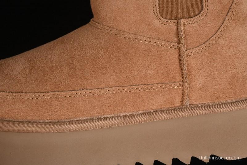 UGG Mini Bailey Button II Chelsea Boots with Chunky Platform - 1158051