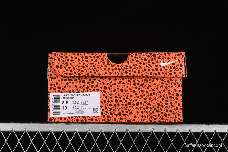 Nike ZoomX Infinity Run 4 Knit Upper Professional Cushion Running Shoes - FV2299-900