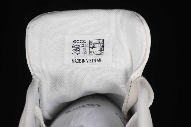 ECCO Street ACE Series Autumn New Retro Fashion Casual Leather Platform Sneakers - 63336101002