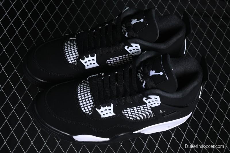 Nike Air Jordan 4 Retro White Thunder Basketball Shoes - FQ8138-001