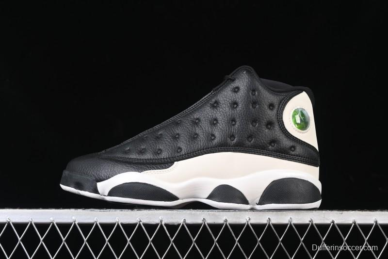 Nike Air Jordan 13 Retro Basketball Shoes with 3D Holographic Cat Eye and Original Carbon Fiber - 414571-061