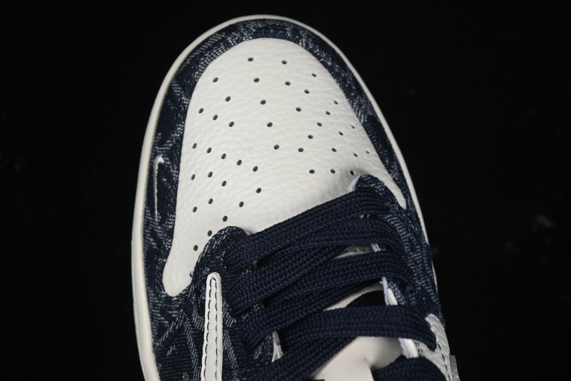 Nike Travis Scott x Fragment Design x Air Jordan 1 Low OG SP AJ1 Retro Sneakers - CH6336-017