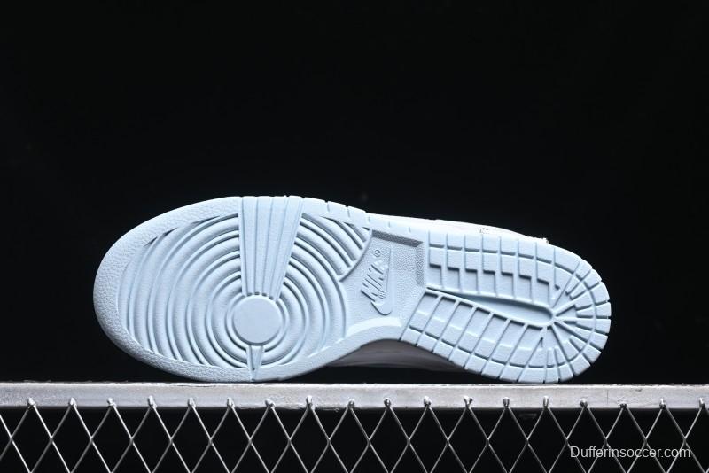 Nike Dunk Low Year of the Dragon Limited Edition Imperial Blue and White Porcelain Low-Top Casual Sneakers - DV0833-104