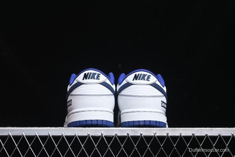 Nike Dunk Low High Street Minimalist Blue Panda Retro Low-Top Casual Sneakers - DD1503-119
