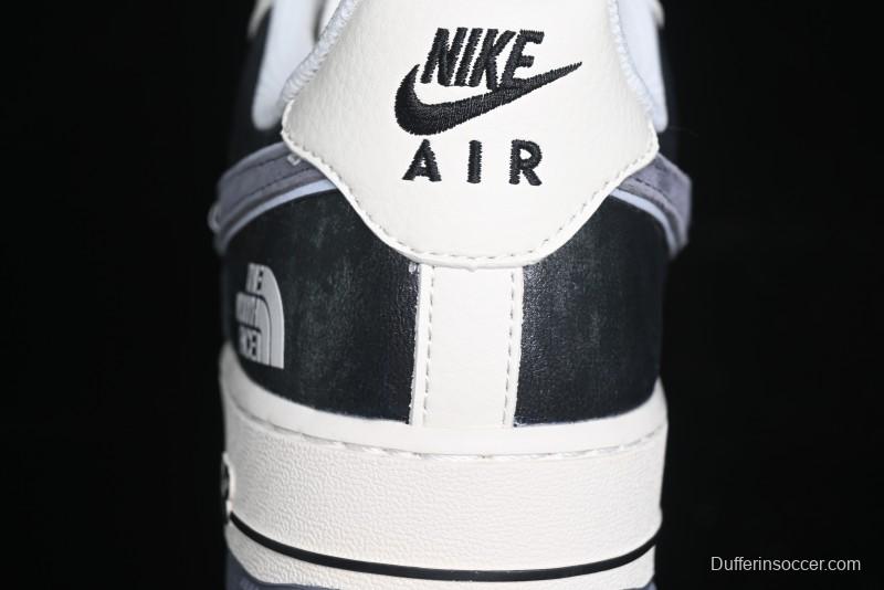 Nike Air Force 1 '07 Low The North Face Collaboration Jacket Black Casual Sneakers - DM6688-004
