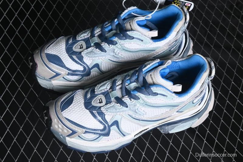 Balenciaga Runner Kith Four Color Retro Casual Sneakers - W3RXP9402