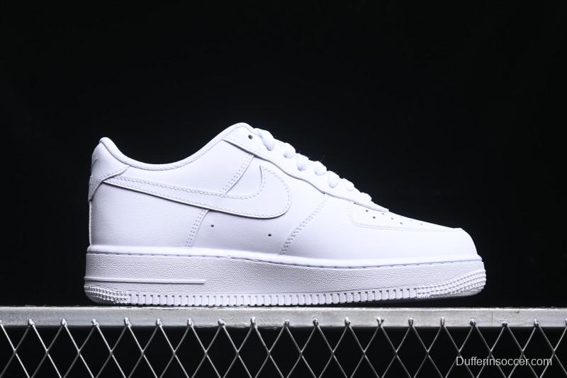 Nike Air Force 1 '07 Low Stussy Collaboration - Crystal Milk Coffee Low-Top Casual Sneakers - IF1686-101