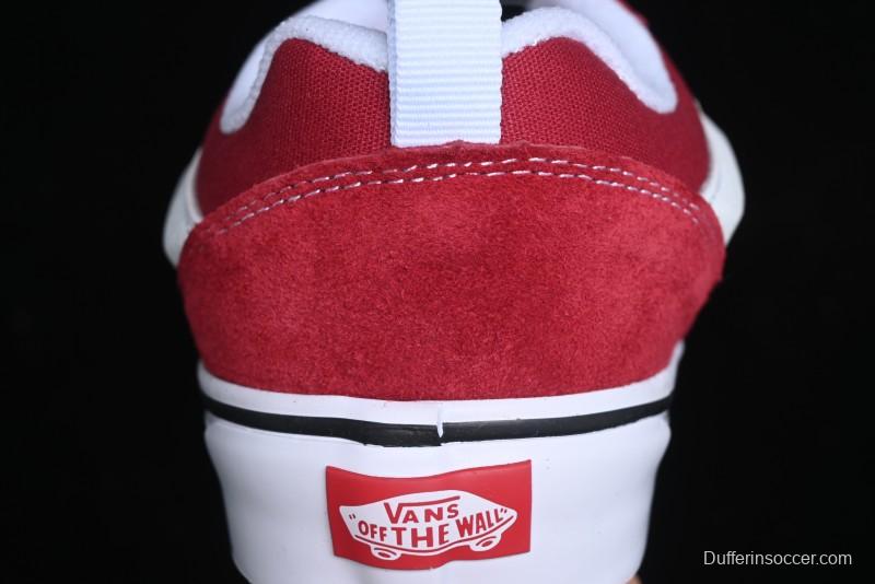 Vans Knu Skool Low-Top Retro Casual Vulcanized Sneakers - VN000D22ZCF