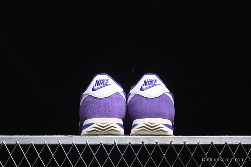 Nike Classic Cortez Leather Retro Running Shoes - DZ2795-500