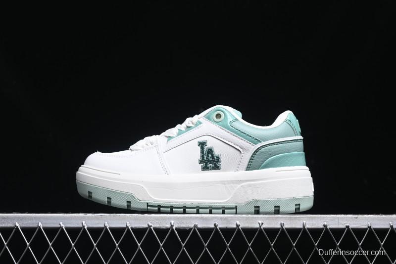 New York Yankees MLB Chunky Liner Wide Saffiano Platform Casual Sneakers - 3ASXCWN4N07MTM