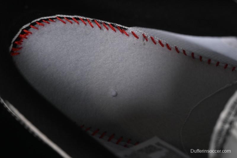 Nike Air Force 1 '07 Low Supreme Stussy Collaboration - Black Grey Red Label Low-Top Casual Sneakers - XZ6188-115