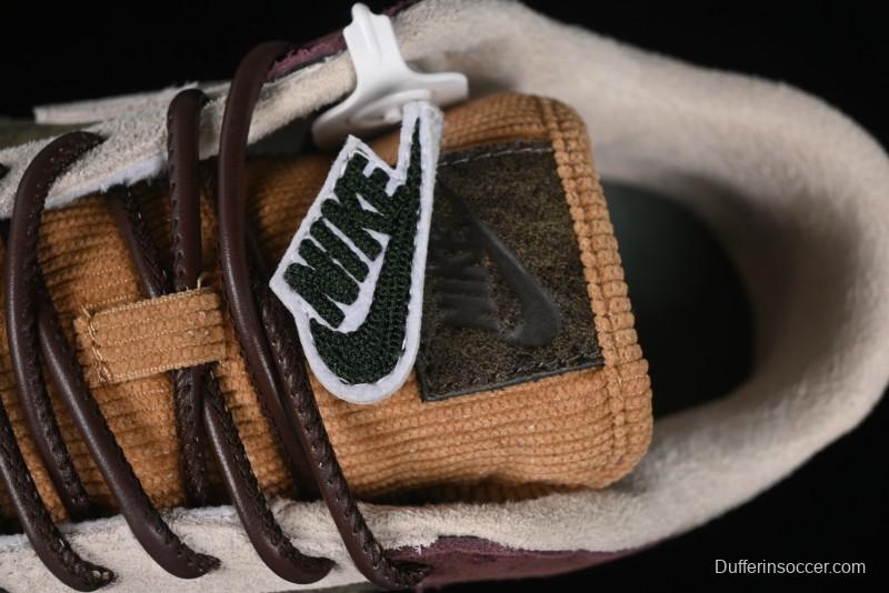 Nike Dunk Low Retro "Love & Peace" Casual Sneakers in Vintage Brown - HQ3459-212