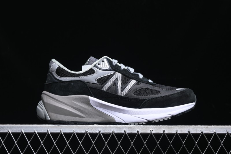New Balance 990 Series High-End Made in USA Retro Casual Running Shoes - M990BK6