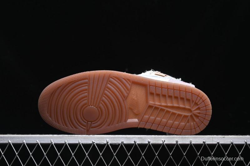 Nike Air Jordan 1 Low AJ1 Panda Prank Qixi Themed Retro Basketball Shoes with Special Graffiti Design - FZ5046-041