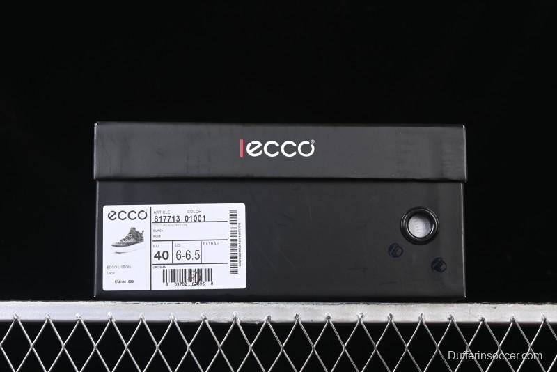 Ecco Soft 8 Anniversary Series Innovative Non-Slip Simple High-Top Wear-Resistant Casual Shoes - 81771301001