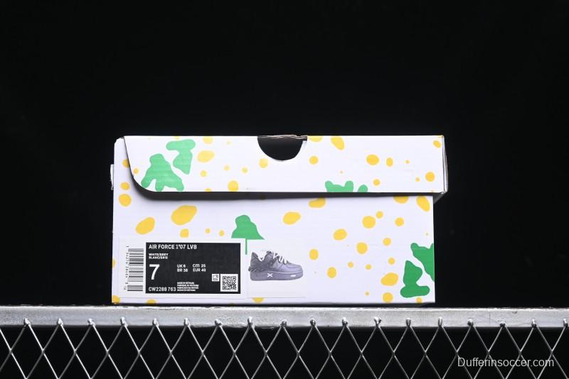 Nike Air Force 1 '07 Low Black Deconstructed Utility Casual Sneakers - CW2288-763