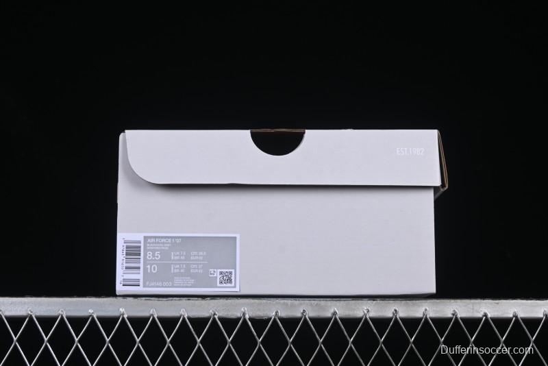 Nike Air Force 1 '07 Low Casual Sneakers with Full-Length Air Cushion - FJ4146-003