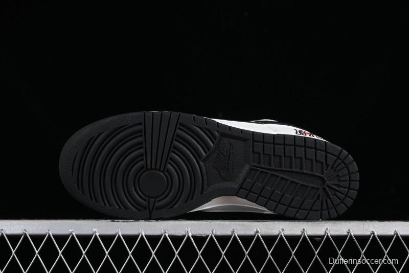 Nike SB Dunk Low NYC Collaboration Black Beige Low-Top Casual Skateboarding Shoes - NC2103-301