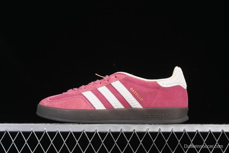 Adidas Originals Gazelle Indoor Retro Casual Anti-Slip Wear-Resistant Low-Top Skate Shoes - IF1809