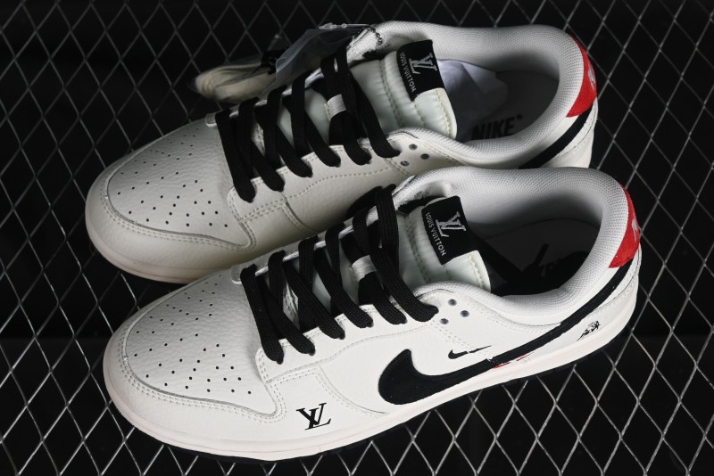 Nike Dunk Low LV Collaboration - Black Lamborghini SB Low Top Casual Sneakers - FC1688-190