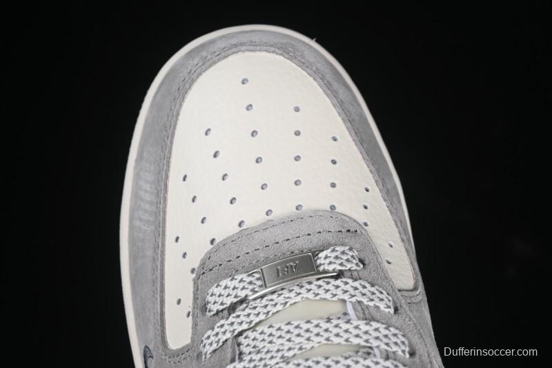 Nike Air Force 1 '07 Low The North Face Collaboration Versatile Beige-Grey Casual Sneakers - XZ6188-760