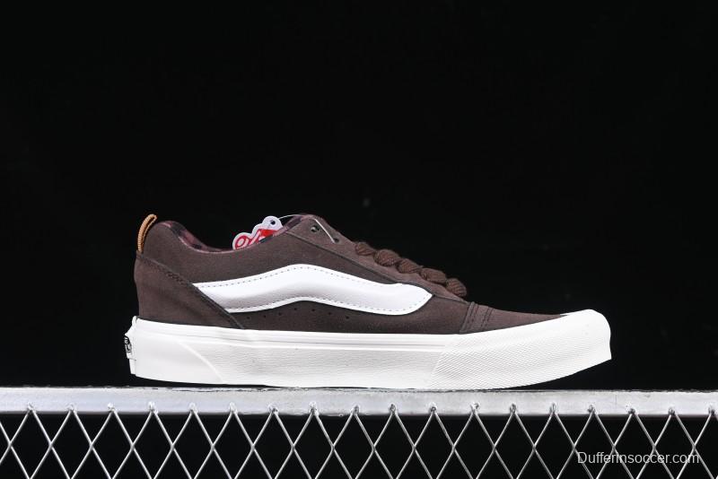Vans Knu Skool Low Top Retro Casual Vulcanized Sneakers - VN000CS0DFN
