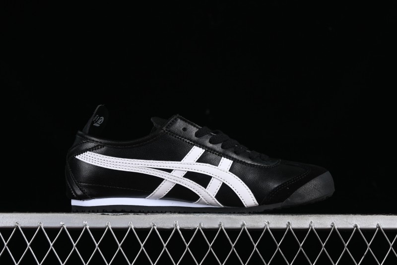 Onitsuka Tiger Mexico 66 Low-Top Leather Casual Running Shoes - DL408-9001