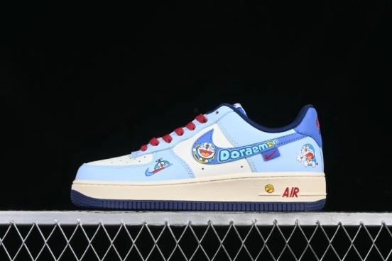 Nike Air Force 1 '07 Low Doraemon Bamboo Copter Casual Sneakers - XL2420-333