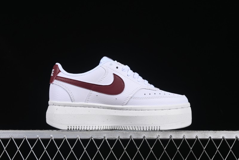 Nike Court Vision Alta Casual Sneakers with Thick Sole for Campus Wear - DZ5394-103