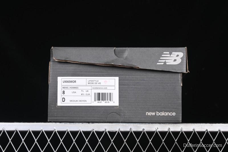 New Balance 9060 Retro Casual Running Shoes with ABZORB Cushioning - U9060WOR