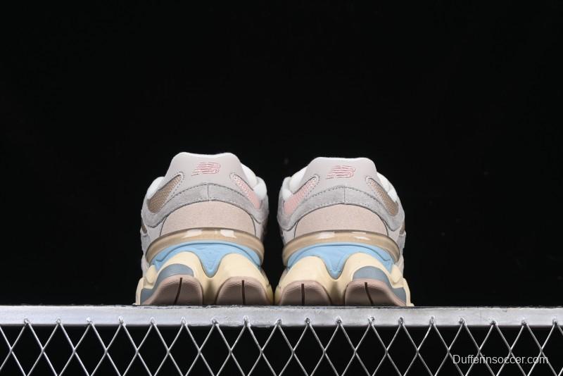 New Balance 9060 Retro Casual Running Sneakers with ABZORB Cushioning Technology - U9060WCG