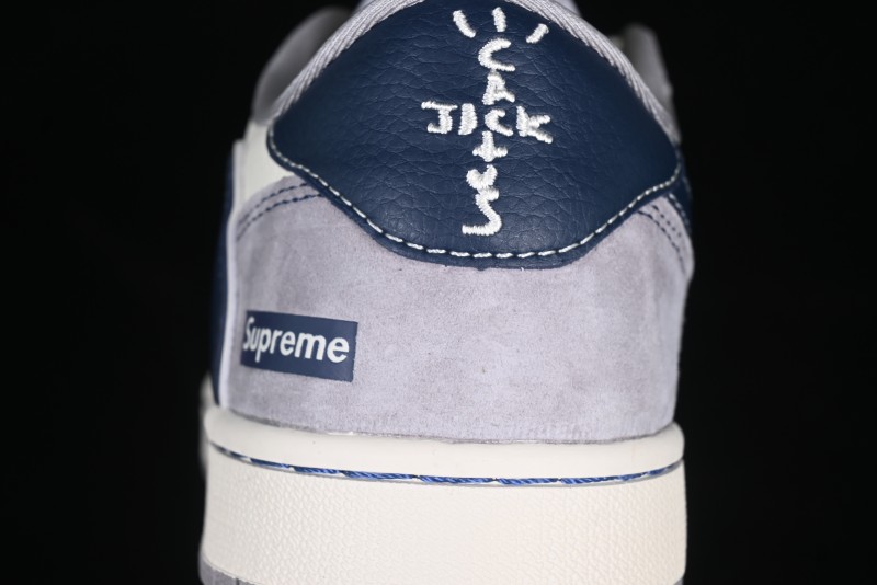 Nike Travis Scott x Fragment Design x Air Jordan 1 Low OG SP AJ1 Supreme Collaboration Sneakers - DM9288-006