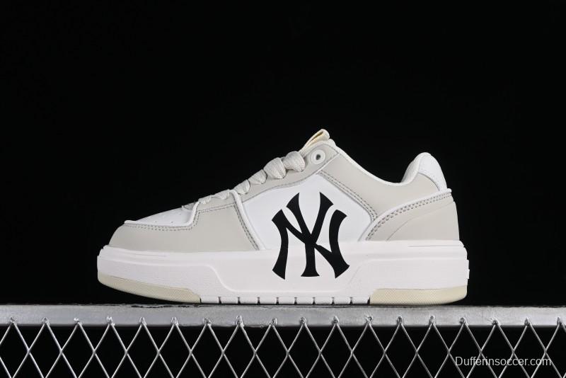 MLB Chunky Liner New York Yankees Lightweight Platform Sneakers with 6cm Height Increase - 3ASXCLB3N50IVS
