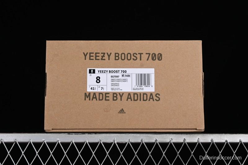 Adidas Yeezy Boost 700 Inertia Running Shoes with 3M Reflective Design - EG7597