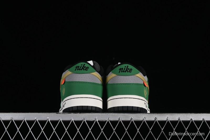 Nike SB Dunk Low Power Rangers Ankylosaurus Colorway Low-Top Casual Skateboarding Shoes - ZZ1998-006