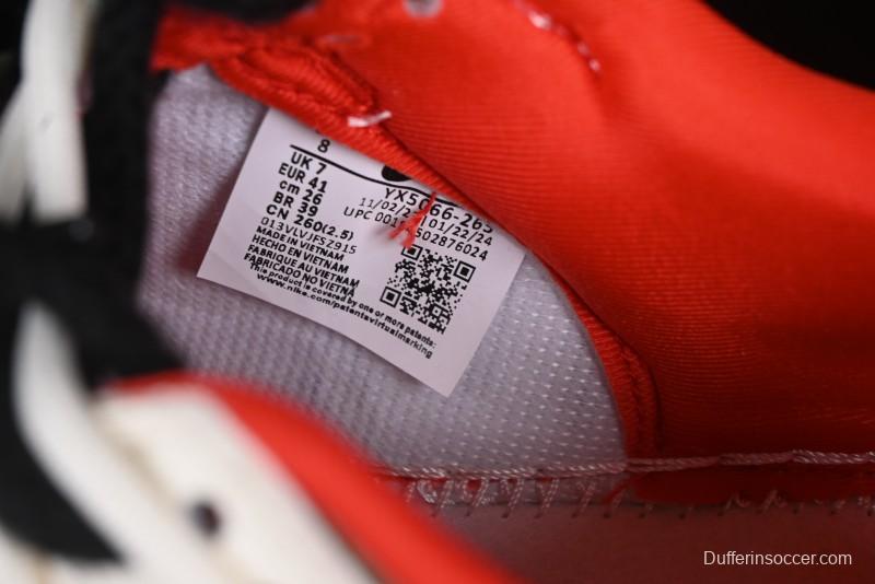 Nike SB Dunk Low Year of the Snake Series Beige Red Yellow Swoosh Anniversary Custom Low-Top Casual Skate Shoes - YX5066-265