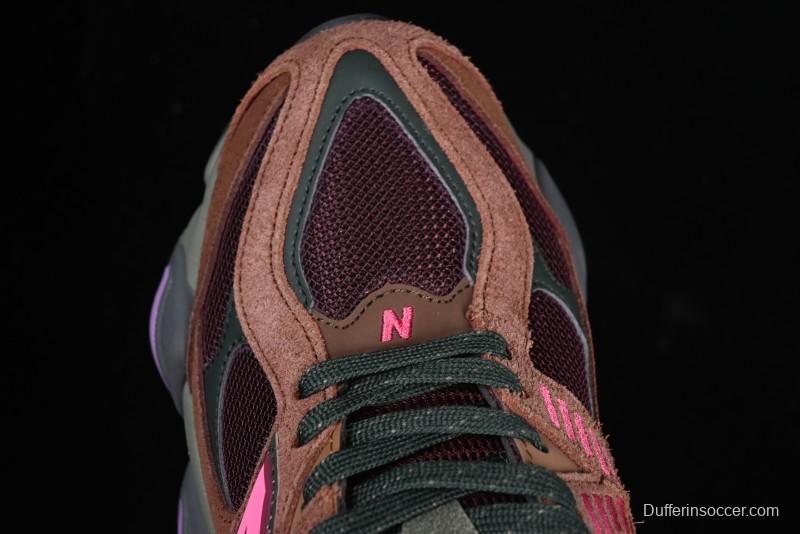 New Balance 9060 Retro Casual Running Shoes with ABZORB Cushioning Technology - U9060BUR