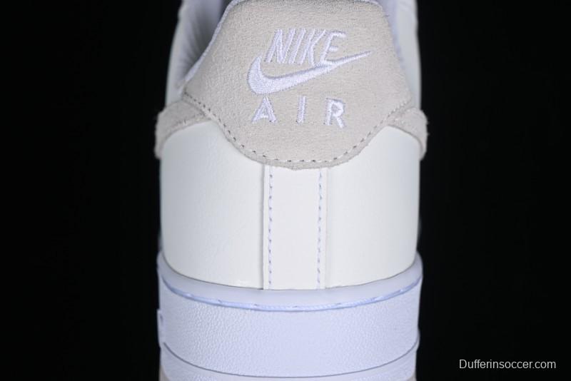 Nike Air Force 1 '07 Low Casual Sneakers with Full-Length Air Cushion - FN5832-100
